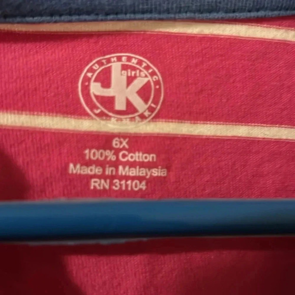 Girls authentic JK dress size 6X 100% cotton - Picture 3 of 4